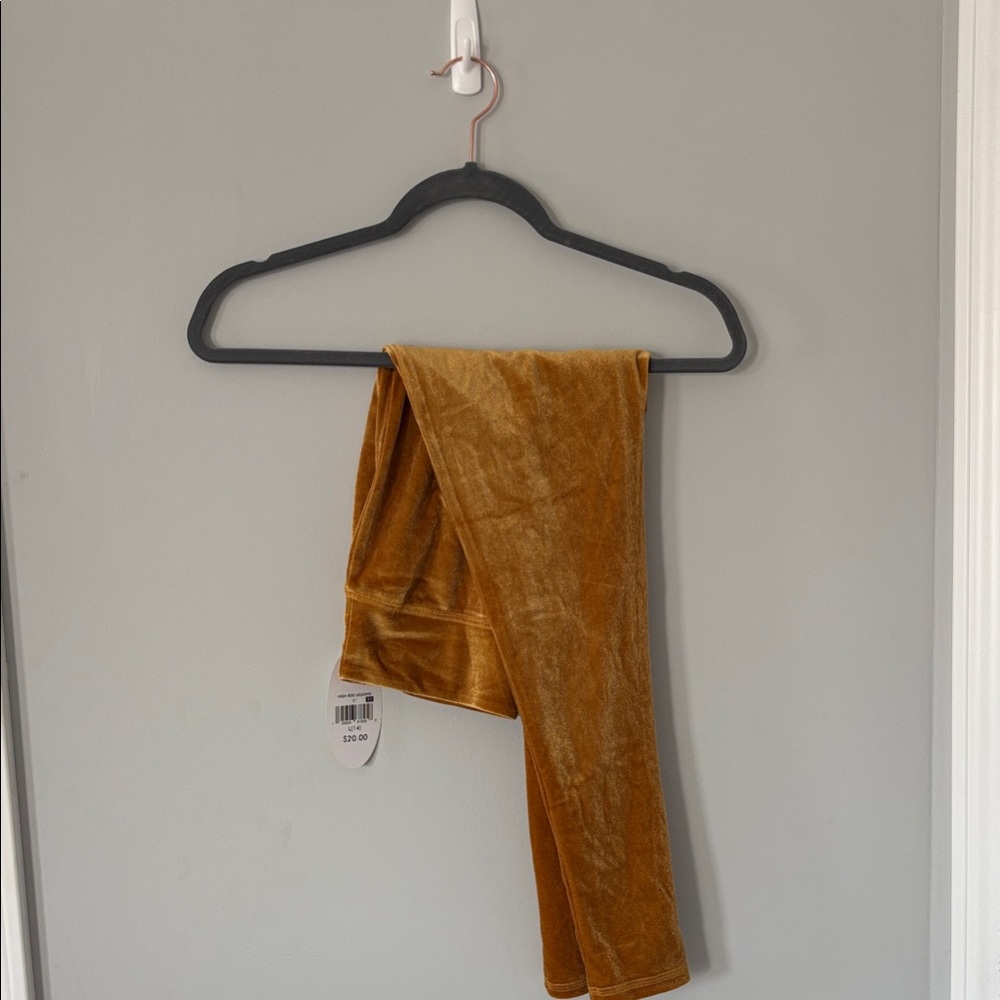 Velvet Gold Leggings - with tags